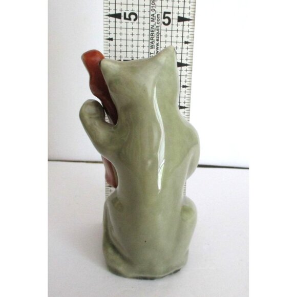 Vintage Cat and Fiddle Figural Salt Pepper Shakers - Nursery Rhyme Collectible - Picture 5 of 7